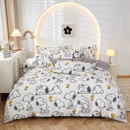 Dormitory Anime Male Cartoon Pure Cotton Children Students Four-Piece Set Cotton Three-Piece Set Bed