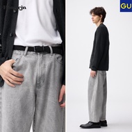 [GU Auth] Odd Color - Loose Fit Barrel Jeans for Men and Women - Domestic Japan