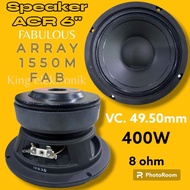 New Speaker Acr Fabulous 6 Inch 1550 Array