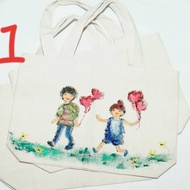 Tote bag/Tas Kanvas Lukis