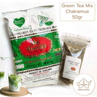 HIJAU 50 Thai Green Tea Mix Chatramue - small packaged Thai Tea - Thai Milk Green Tea