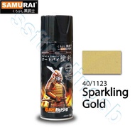 SAMURAI #40 SPARKLING GOLD / SAMURAI SPRAY PAINT / SAMURAI 40 SPARKLING GOLD / SAMURAI METALLIC SPRA