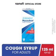 Mucosolvan Adult Syrup for Cough with Phlegm 125ml Bottle