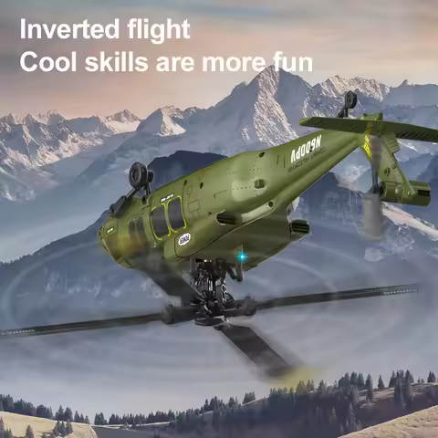 k200 6CH RC Helicopter With Brushless Motor Altitude Hold Optical Flow One Key Takeoff 3D Roll Helic