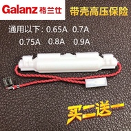 Microwave Oven High Voltage Fuse with Shell Microwave Fuse Kit 5KV0.85A Fuse