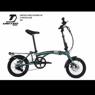United E-Series E-Trifold Folding Bike