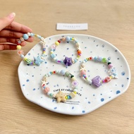 Ceramic Bracelet Niche Design High-End Female Sweet All-Match Literary Simple Small Fresh Ocean Seri