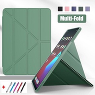 สำหรับ Xiaomi Pad 5 5 Pro 11นิ้วหลายสีอ่อนหนัง PU ปลุกอัตโนมัติกันกระแทกฝาครอบ Xiaomi Mi Pad 5 Pro 5