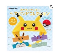 Pokemon center 頭帶扭蛋 寵物小精靈 伊貝 Eve 卡比獸 Snorlax 耿鬼 Gengar