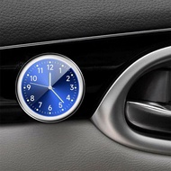 Mini Electronic Clock Universal Car Dash Clock Luminous Quartz Watch Ornament Waterproof Mini U8n9