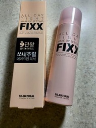 FIXX 韓國SO NATURAL 超持久定妝噴霧 120ml 脫妝救星 不脫妝 期限極新