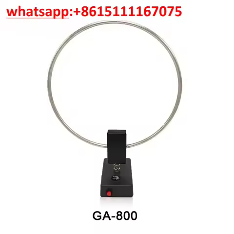 GA800 HF Shortwave Active Loop Antenna 10KHz-159MHz Indoor Radio Receiver Small Loop Aerial 5m