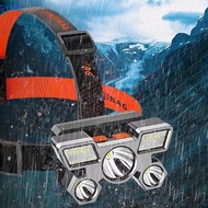 [cxGYMO] Powerful Rechargeable Head Flashlight For Fishing Led Headlamp Nitecore Camping Headlights 