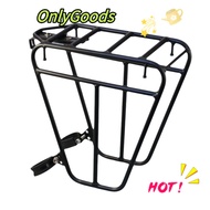 ONLYGOODSS Mountain Bike Cargo Rack, Stability Bike Repair Stand Accessory 25KG Capacity Bicycle Par