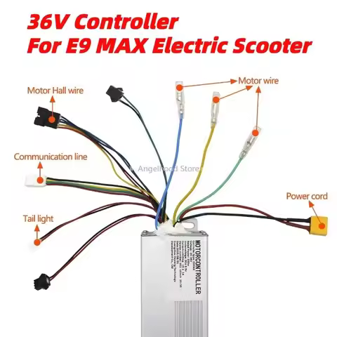 36V Controller for E9 MAX Electric Scooter Bluetooth Version Main Board Controller Electric Scooter 