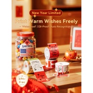 NIIMBOT B1/B21Pro/B21/B31 Christmas new years Label Stickers | Waterproof | For Business &