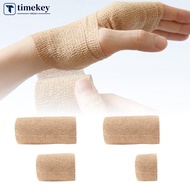 TIMEKEY 1Roll 450CM Medical Self-Adhesive Elastic Bandage Wound Bandaging Supplies Sports Training P