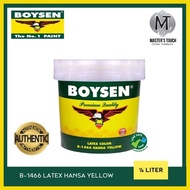 ✇ ూ ∏ BOYSEN LATEX HANSA YELLOW ¼LITER