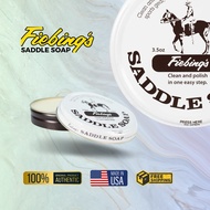 Fiebing Buns Saddle Soap White | Leather Cleaner | Leather Shoe and Bag Washing Soap Made of Leather