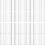 CREATCABIN Pack of 100 Heat Shrink Tubing Aglets Laces Ends Transparent Rope Head Sealing Shoelaces 