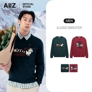 AIIZ Men's A Logo Sweater