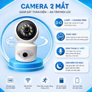 YooSee IP Camera with 2 eyes - VIEW 2 SHAPES - Rotate 360 Talk - Color night vision - new model with
