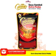 Euro Gourmet Saus / Saus Sambal Euro Gourmet / Saus Extra Pedas Euro Gourmet / Saus Tomat Euro Go