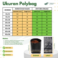 Cod Available 1 Kg Polybag Size 40X40 Thick Polybag Plant Polybag 40X40 Kiloan .....