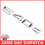 540d LETTERING REAR BOOT LID TRUNK BADGE EMBLEM FOR BMW 5 SERIES, CHROME