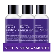 Biotin Biotin Biotin Shampoo Keratin Conditioner 2 in 1 Collagen Care Set