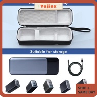 YUJINX Storage Bag, Carabiner Portable Power Bank Cover,  Hand Rope EVA Waterproof Carrying  for Ank