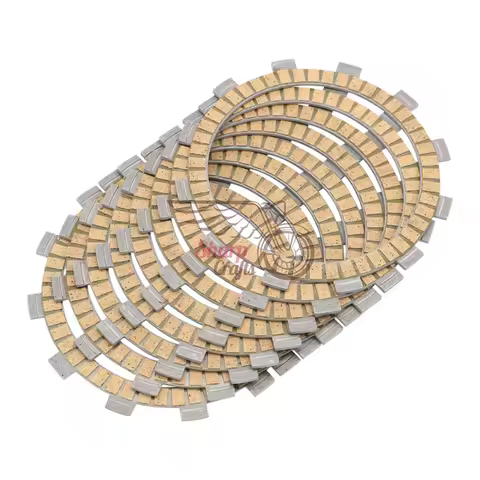 Motorcycle 8x Engine Carbon Friction Clutch Disc Set For Yamaha YZF600 YZFR6 YZF R6 600 R6S 01-09 FZ