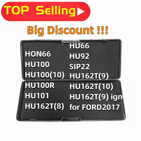 lishi 2 in 1 tool HU58 HU56 for GEELY VA2T HU39 VA6 for HONDA2021 BW9MH K9 K5 for haval for changan 