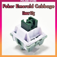 Collection of collectible switches from TTC KTT Gateron linear Switch Polabe Store Akko HMX Bsun Out