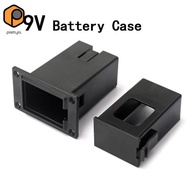 [prettyia] 9V Battery Case 9V Volt Battery Holder Compartment Cover Guitar Bass Pickup NEW