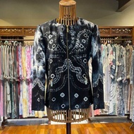 Fitted Coat Viscos by Dian Pelangi LIMITED EDITION Cardi Outer Blazer Bolero Outfit Cardigan Batik K