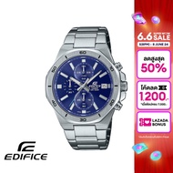 CASIO นาฬิกาข้อมือผู้ชาย EDIFICE รุ่น EFV-640D-2AVUDF วัสดุสเตนเลสสตีล สีน้ำเงิน