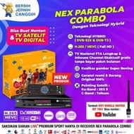 RECEIVER NEX PARABOLA COMBO TV DIGITAL + NEX PARABOLA - Elvoir Store