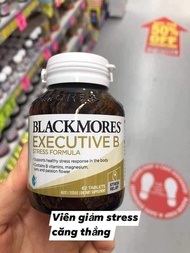 Viên uống giảm căng thẳng stress executive b blackmores tăng năng lượng úc blackmores executive b st