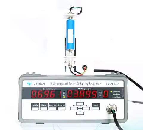 IV2002 Intelligent High Precision Lithium Battery Internal Resistance Tester Upgrade YR1030 YR1035 0