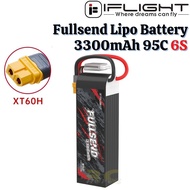 iFlight FULLSEND 3300mAh 95C 6S1P 22.2V Lipo Battery XT60H Plug MX3300/95-6S