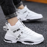 Men Inner Height Increasing Casual Shoes Elevator Shoes Male 10cm Korean Style All-Matching Fashion 