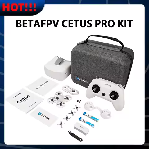 BETAFPV Cetus Pro/Cetus FPV Kit Indoor RTF/BNF Literadio2 SE Transmitter BT2.0 5.8G 14DBI VR02 Goggl
