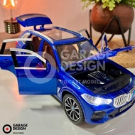 Diecast Miniature Car bmw X5 SUV 1:24 - Alloy Miniature Car Model bmw THE X5 / XM 1/24 (Lights & Sou