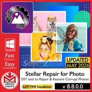 Stellar Repair for Photo 8.8.0.0 - DIY Tool to Repair & Restore Corrupt Photos [WINDOWS x64] - Digit