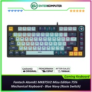 Fantech Atom81 MK875V2 Mizu Edition 75% Mechanical Keyboard - Blue Navy (Rosie Switch)