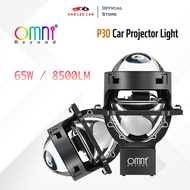 Lampu Kereta OMNI BEYOND P30 Car LED Projector 3 Inch Low/High Beam Fog Lamp 3" Fog Light Kereta LED