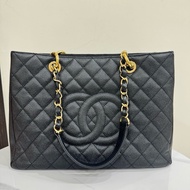 JK國際二手精品✨Chanel GST荔枝托特包