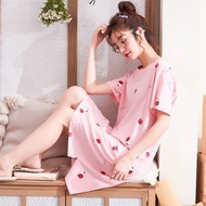 Pajama Dress Night Dress Sleepwear Nightgown Comfy Homewear for Women Lounge Dress