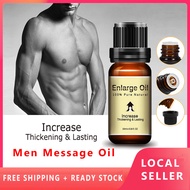Lanthome Dick Enlargment Cream for man Oil Men's Vitality Massage Essential Oil P-enis Enlargment Extending Life Male Delay Enlarge Massage Oil For Men Pembesaran Zakar 10ML